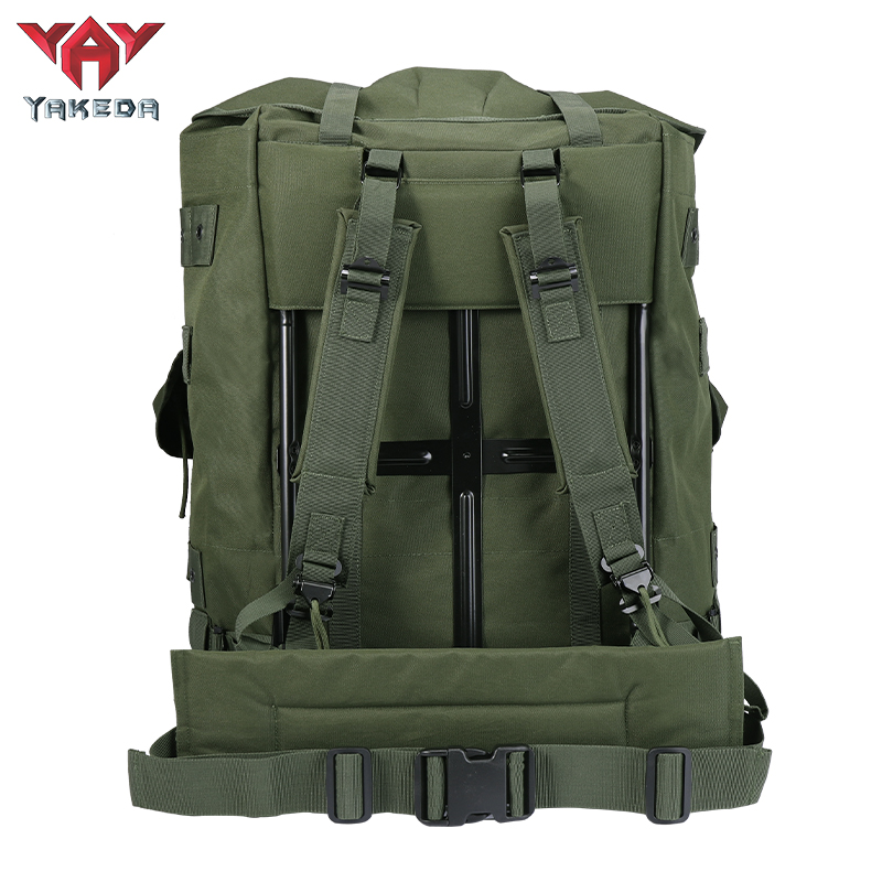 BK-5066 YAKEDA Olive Monotone Operator Green Tactical Alice Rucksack Combat Field Backpack