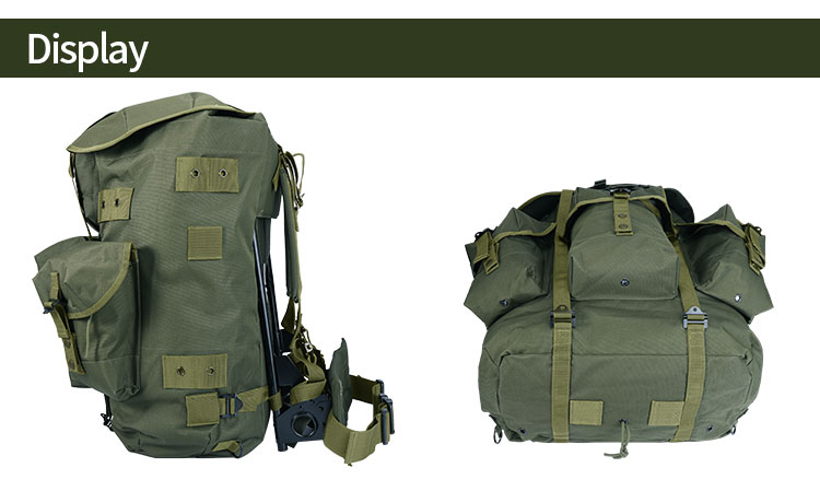 BK-5066 YAKEDA Olive Monotone Operator Green Tactical Alice Rucksack Combat Field Backpack